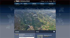 Desktop Screenshot of goparagliding.cz